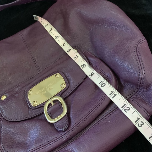 Leather Purple Michael Kors Bag - Picture 7 of 8